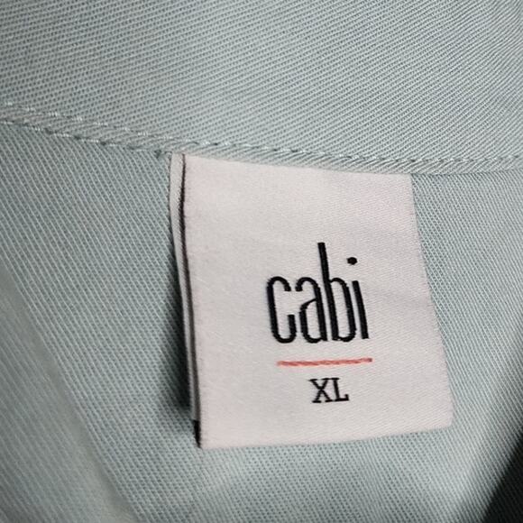 CAbi 5107 Alexa Romper in Faded Blue Collard Jumpsuit Button Down Playsuit - Picture 6 of 9
